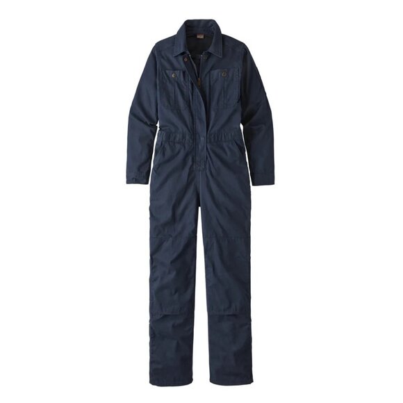 New Patagonia Womens Shop Coveralls Jumpsuit Overalls Long Sleeve Utility Work - Picture 2 of 11